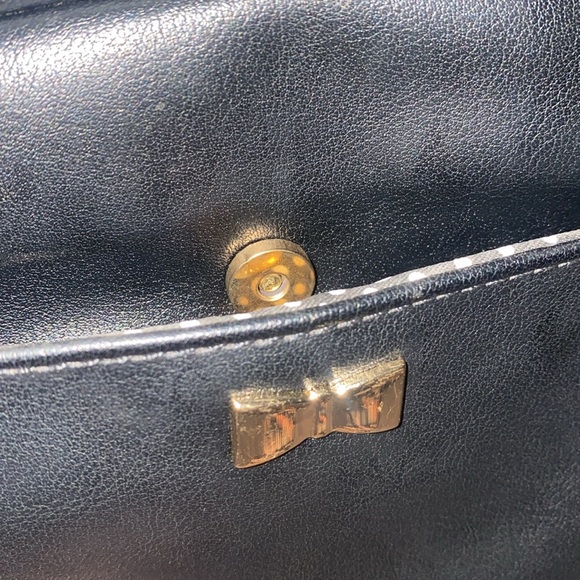 Olivia & Kate Women's Vegan Leather Black Everyday Crossbody/ shoulder bag new - Picture 8 of 8